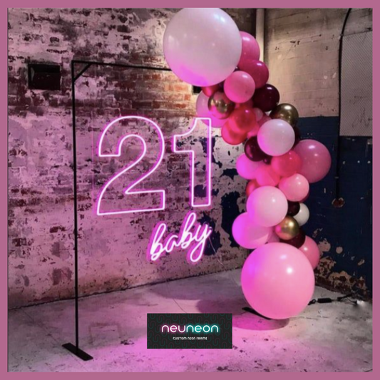 21 Baby LED Neon Sign Light Neon