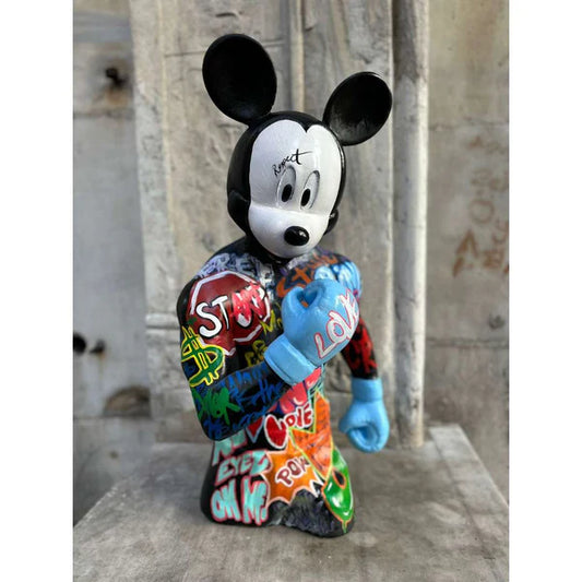 Champion Mickey Sculpture