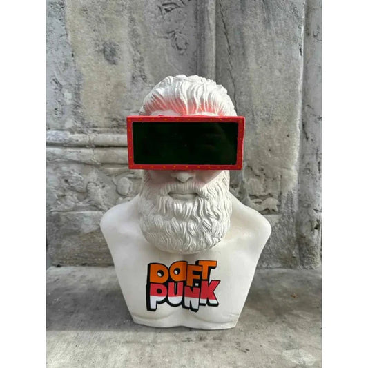 Hercule Daft Punk Red Design Sculpture