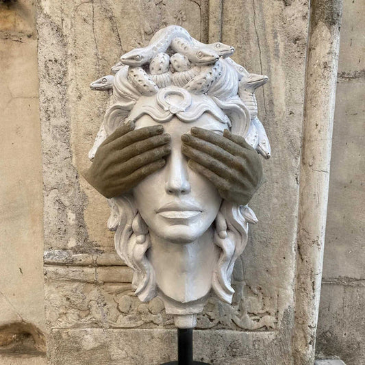 Blind Medusa Sculpture