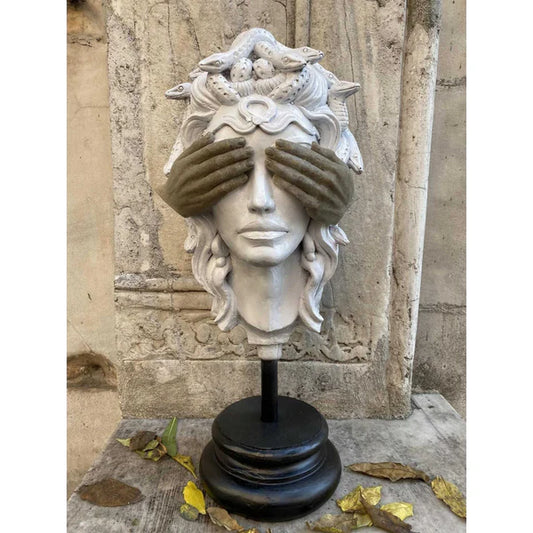 Blind Medusa Sculpture