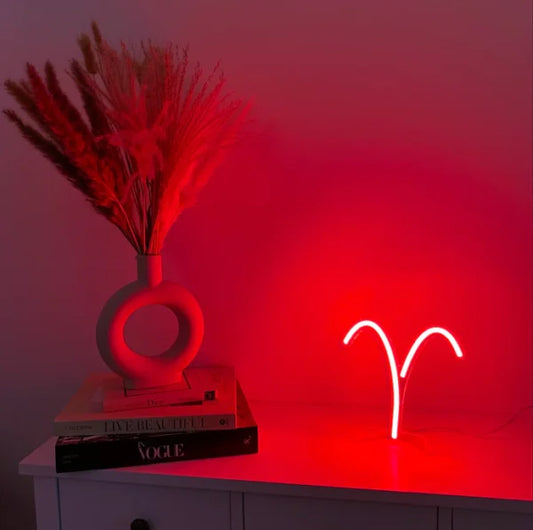 Aries Desktop LED Neon Sign Light Neon