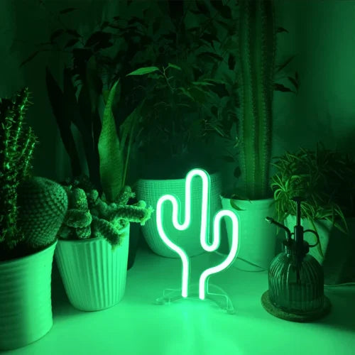 Cactus Desktop LED Neon Sign Light Neon