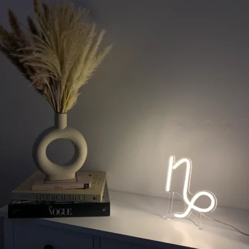 Capricorn Desktop LED Neon Sign Light Neon
