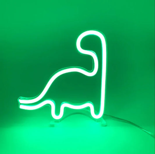 Dino Desktop LED Neon Sign Light Neon