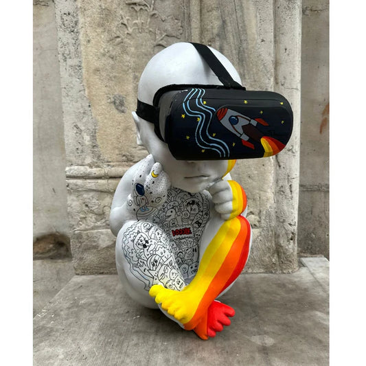 Doodle Baby Sculpture