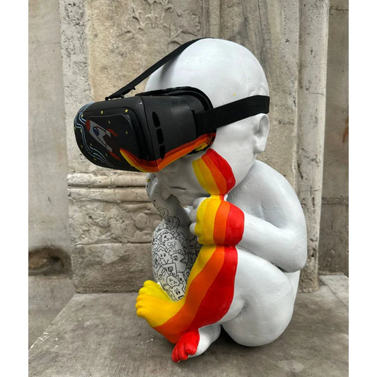 Doodle Baby Sculpture