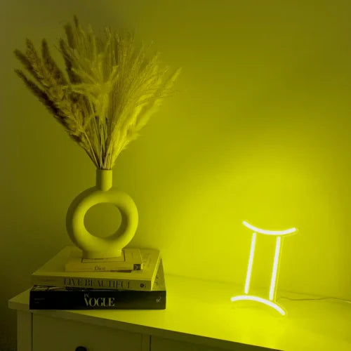 Gemini Desktop LED Neon Sign Light Neon