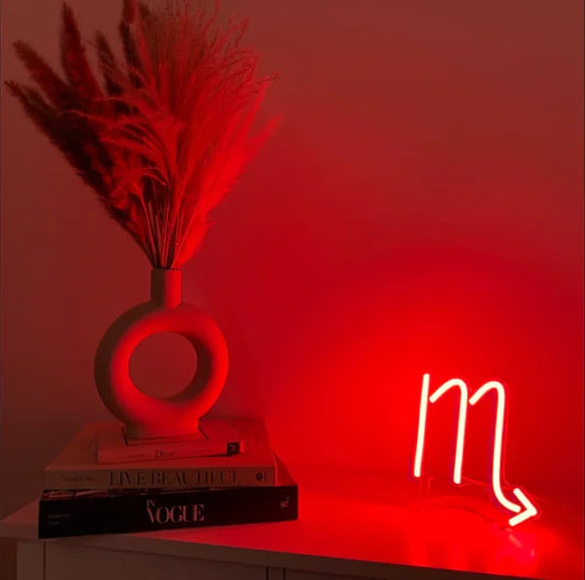 Scorpio Desktop LED Neon Sign Light Neon