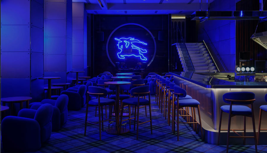 Business neon sign
