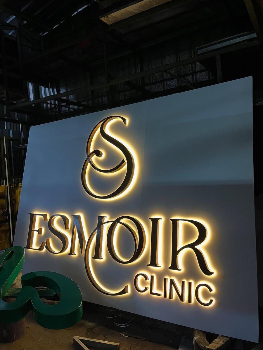 Business neon sign