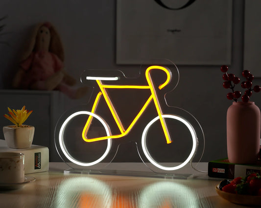 Bike Desktop LED Neon Sign Light Neon