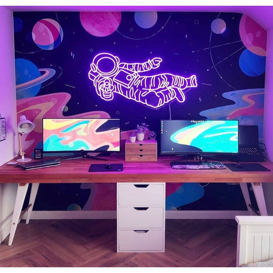 Astronaut 3 LED Neon Sign Light Neon