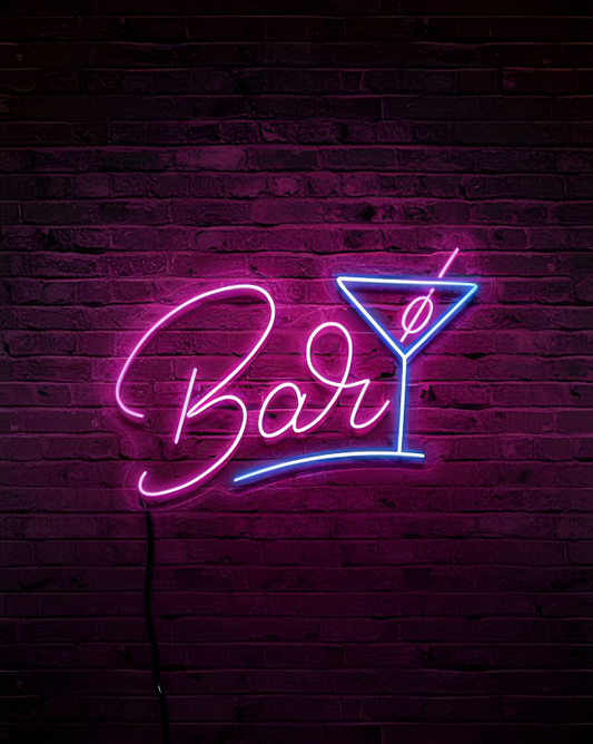 Cocktail Bar LED Neon Sign Light Neon