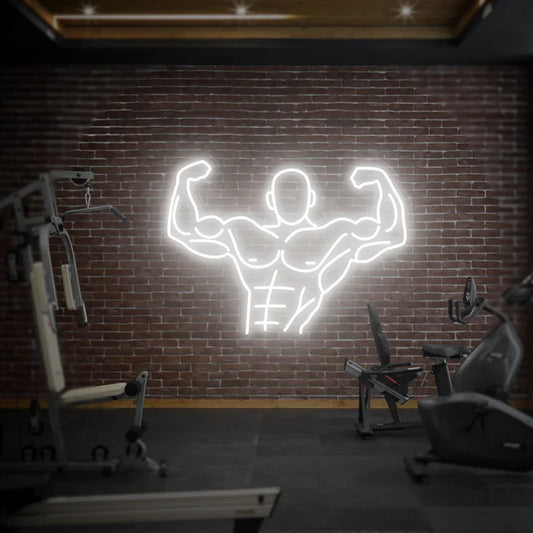 Body Builder LED Neon Sign Light Neon