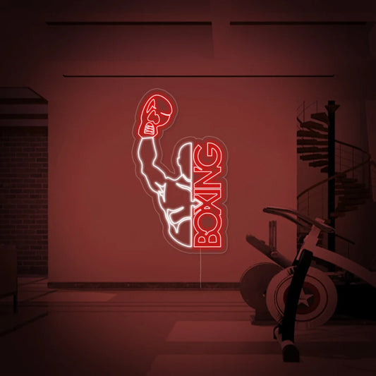 Boxing LED Neon Sign Light Neon