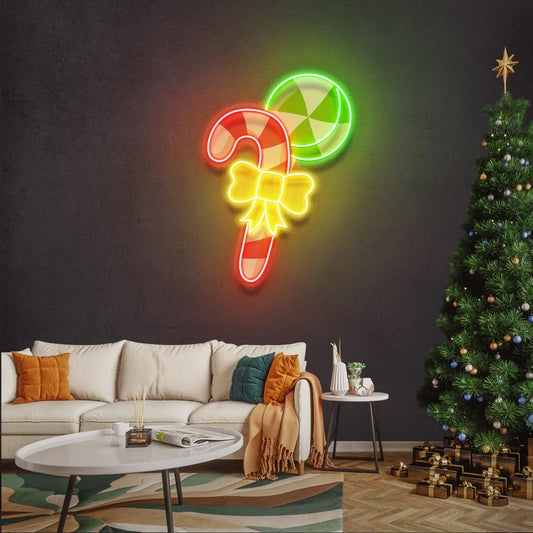 Candies for Christmas LED Neon Sign Light Neon