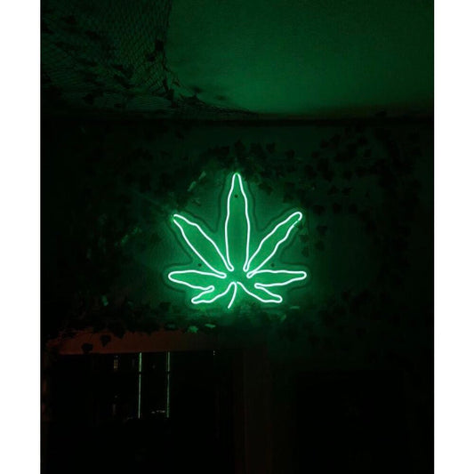 Cannabis LED Neon Sign Light Neon