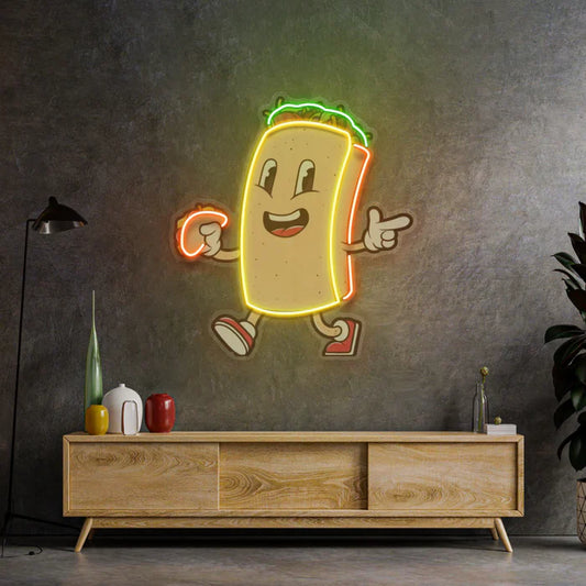 Cool Burrito Neon Art LED Neon Sign Light Neon