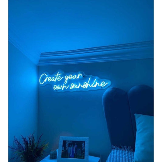 Create Your Own Sunshine LED Neon Sign Light Neon