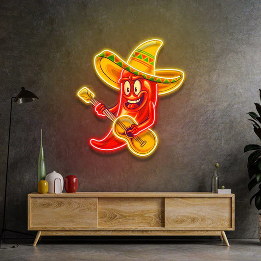 Cute Chilli Neon Art LED Neon Sign Light Neon