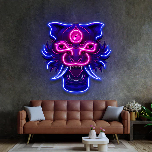 Devil TigerNeon Art LED Neon Sign Light Neon