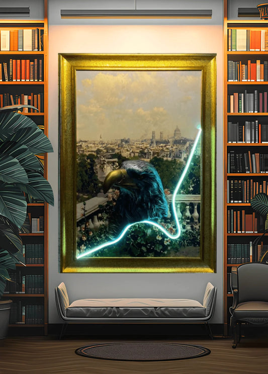 Eagle Neon Led Canvas