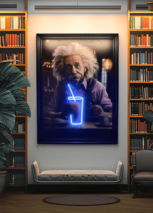 Einstein Neon Led Canvas