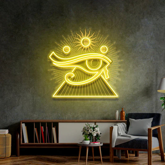 Eye of Ra Neon Art LED Neon Sign Light Neon