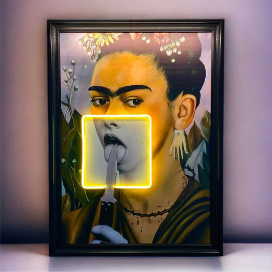Frida 2 Neon Led Canvas