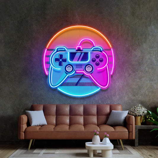Game Controller Neon Art LED Neon Sign Light Neon