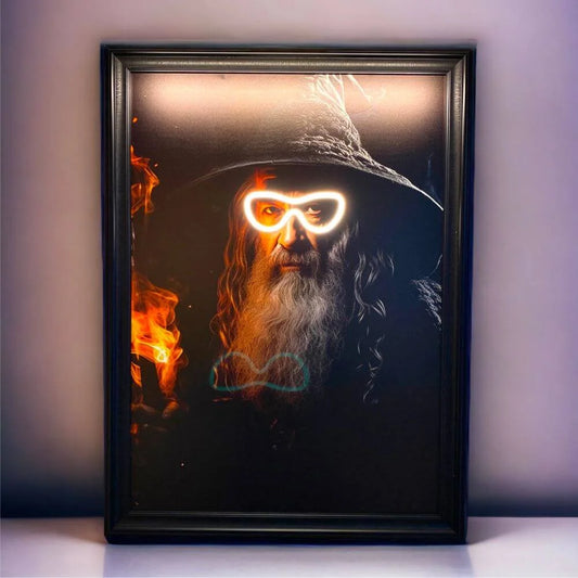 Gandalf Neon Led Canvas