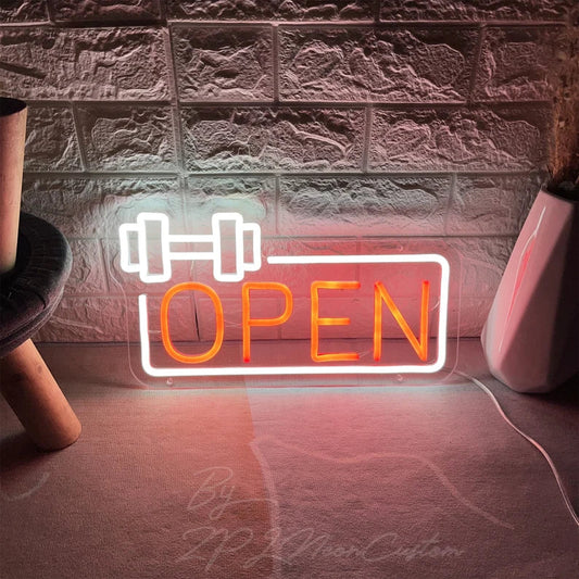 GYM Open LED Neon Sign Light Neon