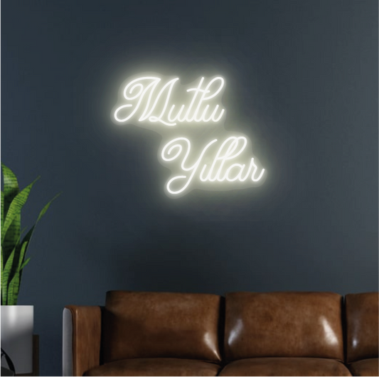 Happy New Year LED Neon Sign Light Neon