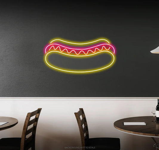 Hot Dog LED Neon Sign Light Neon