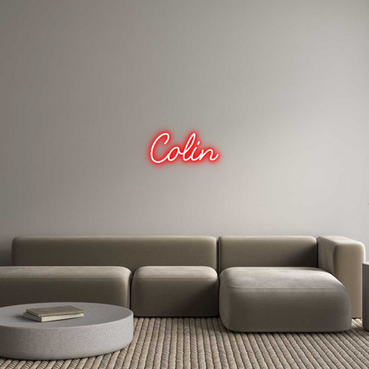 Custom Neon: Colin