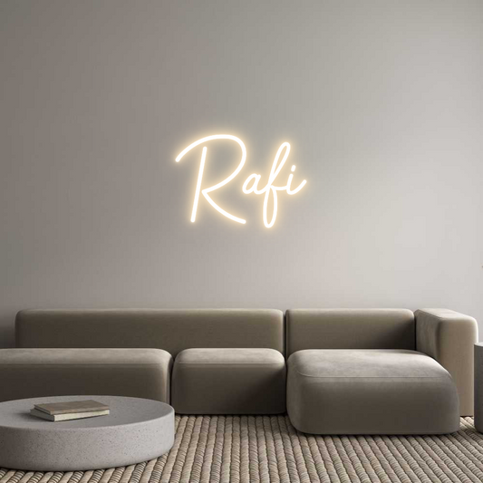 Custom Neon: Rafi