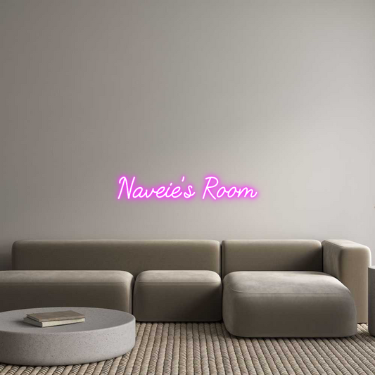 Custom Neon: Naveie’s Room