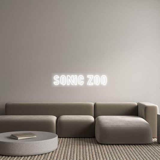 Custom Neon: SONIC ZOO