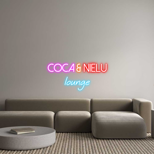 Custom Neon: Coca & Nielu
...