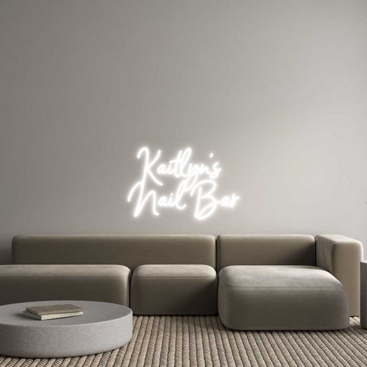 Custom Neon: Kaitlyn's
N...