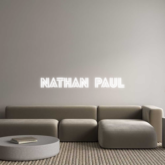 Custom Neon: Nathan Paul