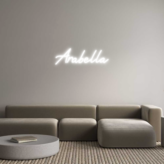 Custom Neon: Arabella