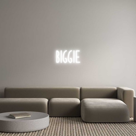 Custom Neon: BIGGIE