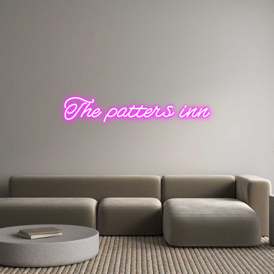 Custom Neon: The patters inn