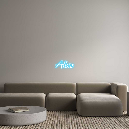 Custom Neon: Albie