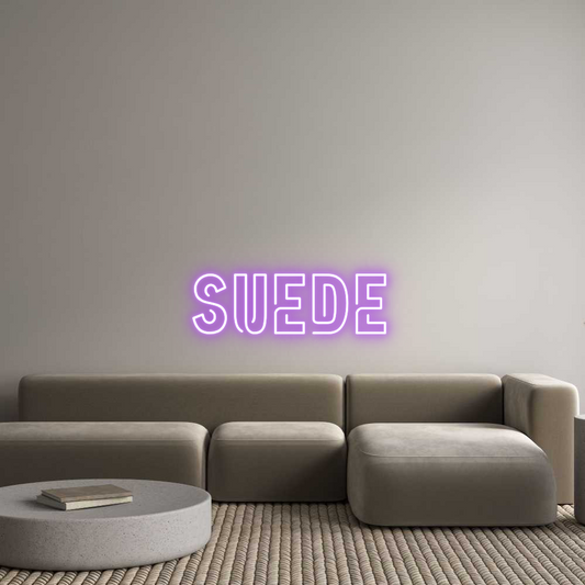 Custom Neon: SUEDE