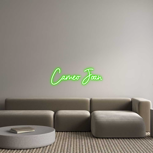 Custom Neon: Cameo Joan