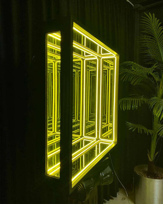 Infinity Mirror LED Neon Sign Light Neon