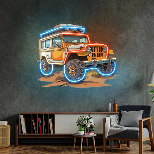 Jeep Neon Art LED Neon Sign Light Neon